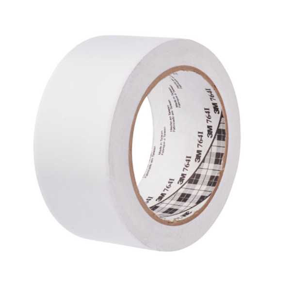 Cinta Vinilo 764 50x33 m 0,13mm Blanca 24 Uds. 3M
