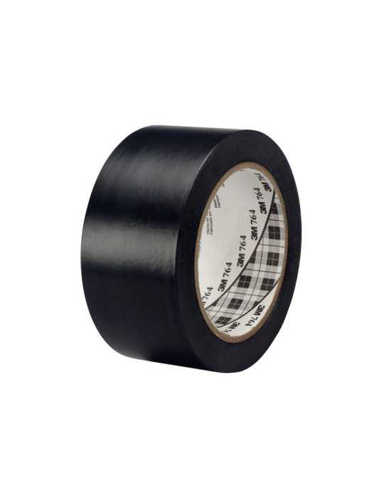 Cinta Vinilo 764 50x33 m 0,13mm Negra 24 Uds. 3M