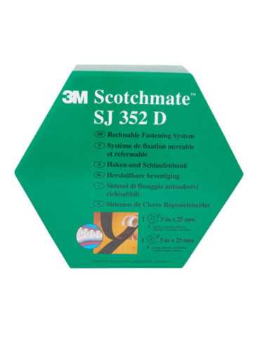 Sistema Unión Desmontable SJ352D 25x2,5 m 4,4mm 3M
