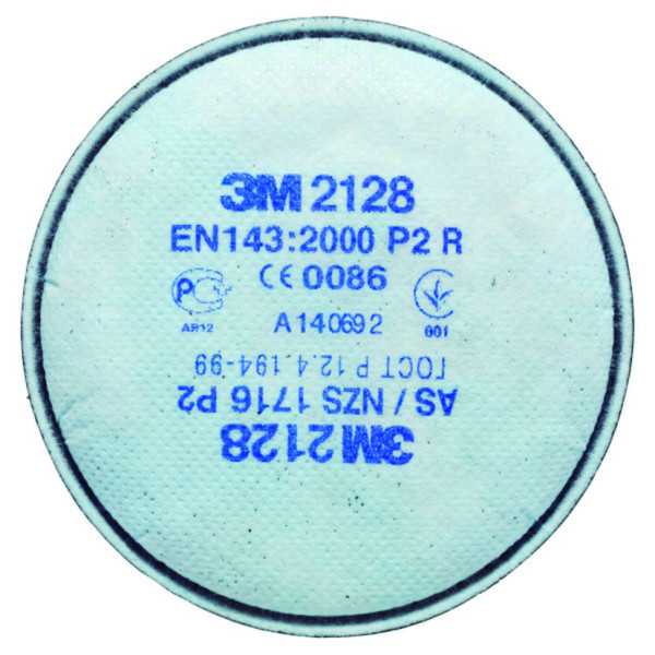 Filtro de Partículas P2 R 2128 20 Uds. 3M