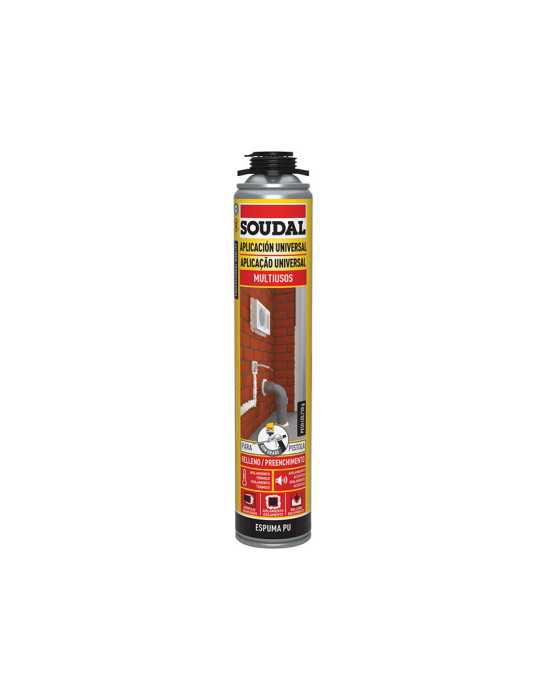 Espuma PU Pistola Multiuso 750 ml 12 Uds. SOUDAL