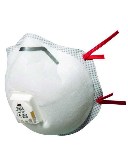 Mascarilla FFP3 con Válvula 9936 5 Uds. 3M