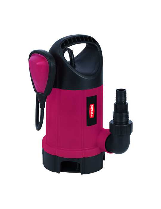 Bomba Sumergible Aguas Sucias R-BSS750 RATIO