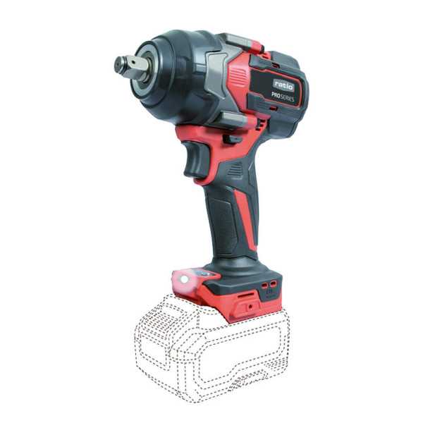 Llave de Impacto Batería R-LL20-B RATIO