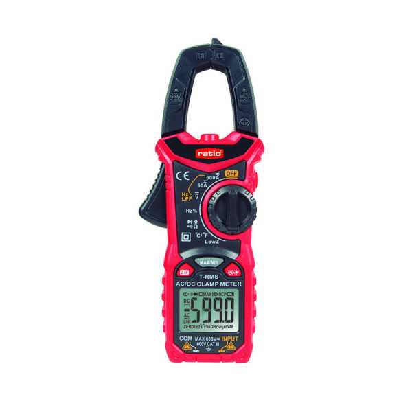 Pinza Amperimétrica Digital HT-206D RATIO