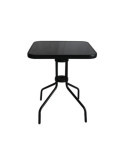 Mesa Metal/Vidrio Bistró Cuadrada
