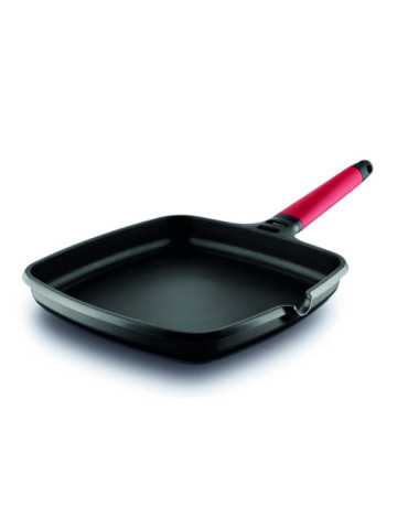 Asador 27x27 cm Mango Desmontable Inducción CASTEY