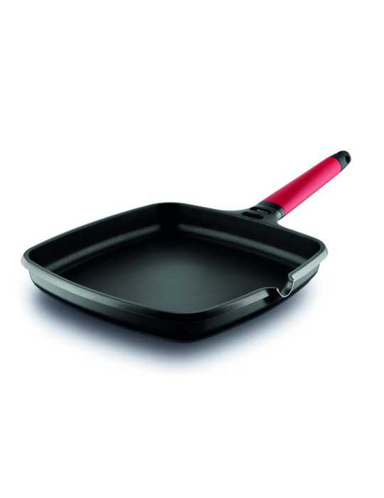 Asador 27x27 cm Mango Desmontable Inducción CASTEY
