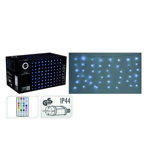 Cortina 400 LED Luz Blanca 2x2 m