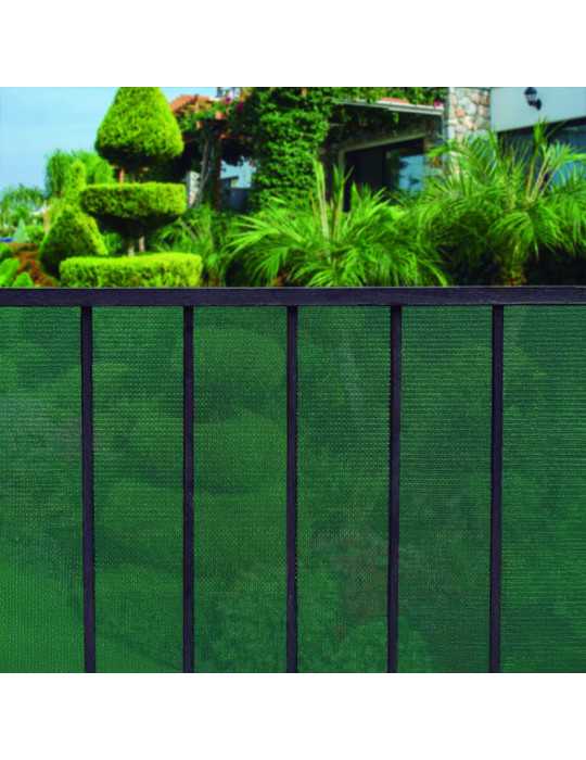Malla Ocultación LISTA 2x10 m 230 g Verde LISTA