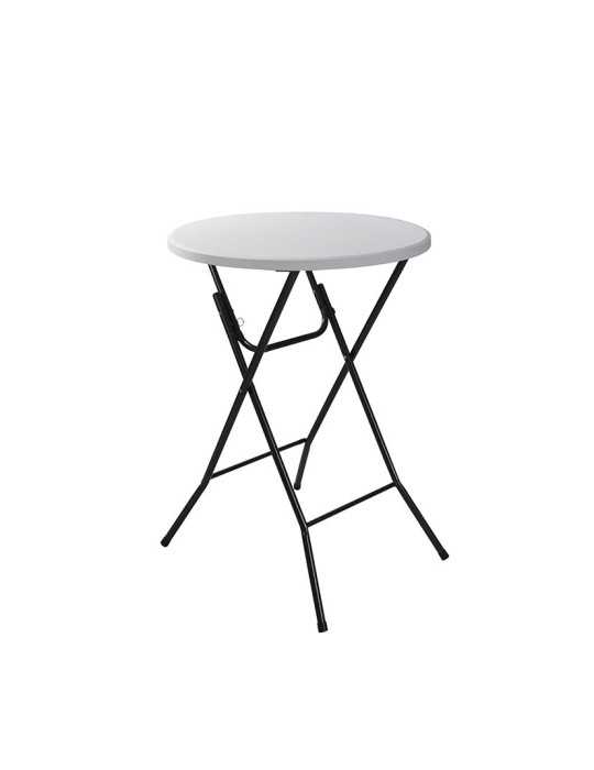 Mesa PE Redonda Plegable Tay Ø80 cm