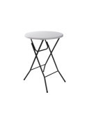 Mesa PE Redonda Plegable Tay Ø80 cm