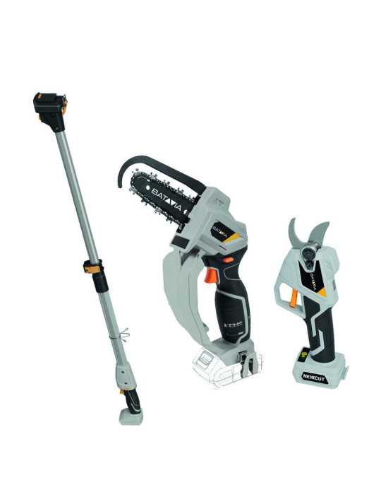 Kit Poda Minimotosierra + Tijera Batería BATAVIA