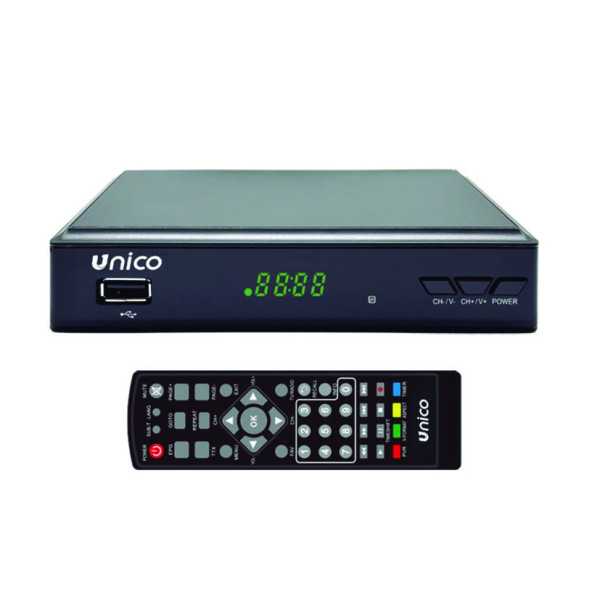 Receptor DVB-T2 UNICO
