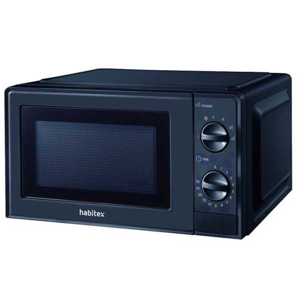 Microondas 20 L 700W Negro HABITEX