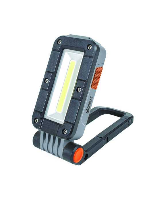 Linterna COB Multiposición Recargable 380 lm DUOLEC