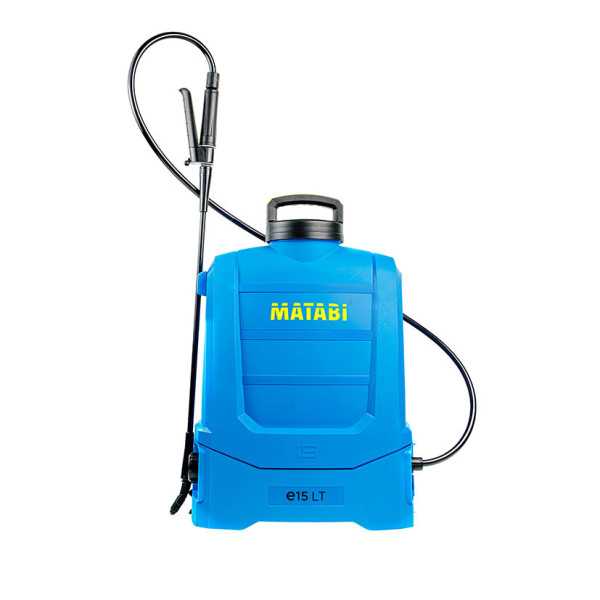 Pulverizador de Mochila a Batería E15 Lt MATABI