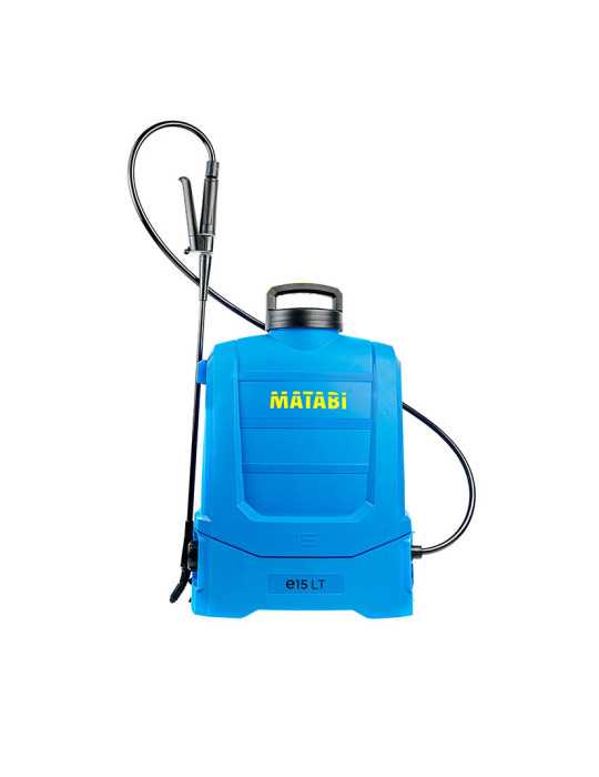 Pulverizador de Mochila a Batería E15 Lt MATABI