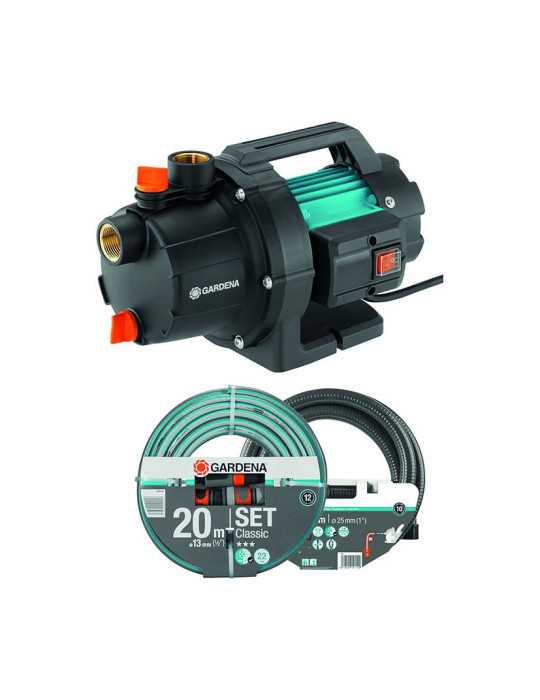 Bomba Superficie 3000/4 Basic con Manguera GARDENA