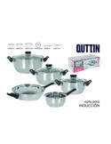 Batería Cocina 8 Pzs. Acero Genova