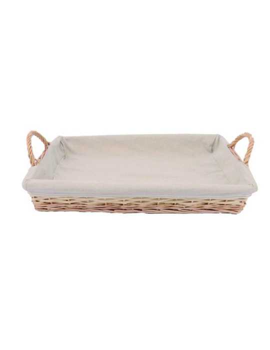 Bandeja de Mimbre para Ropa de Plancha