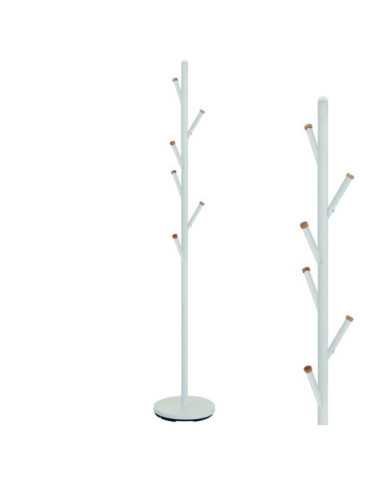 Perchero Blanco 30x30x173 cm