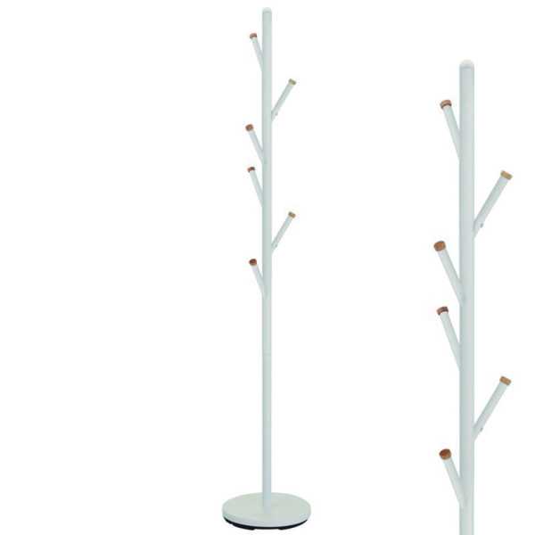 Perchero Blanco 30x30x173 cm