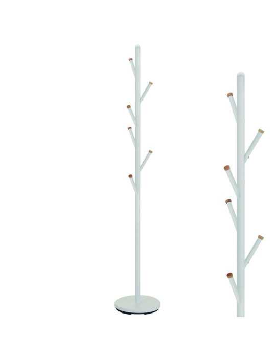 Perchero Blanco 30x30x173 cm