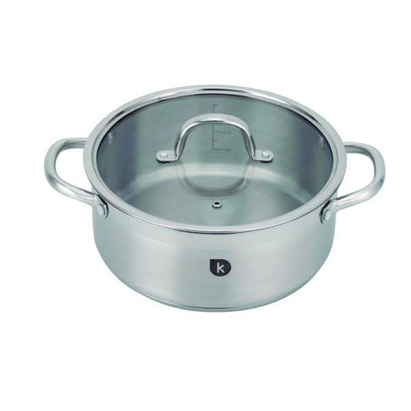 Cazuela Inox 24 cm Alejandra
