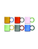 Mug Borosilicato 38,5 cl Colores Surtidos 6 Uds.