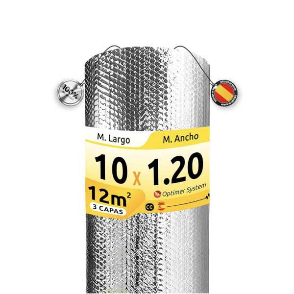 Aislamiento Multiusos 1,20x10 m OPTIMER