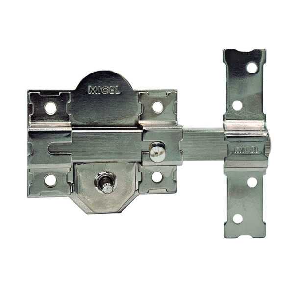 Cerrojo Sobreponer CRR10 86B/50mm Níquel MICEL
