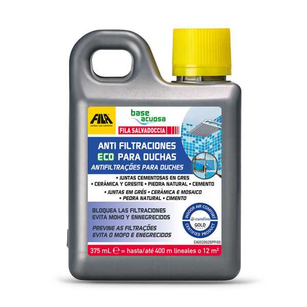 Gel Antifiltración Eco Duchas Fila 375 ml FILA