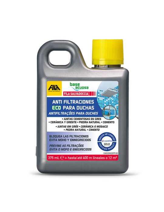 Gel Antifiltración Eco Duchas Fila 375 ml FILA