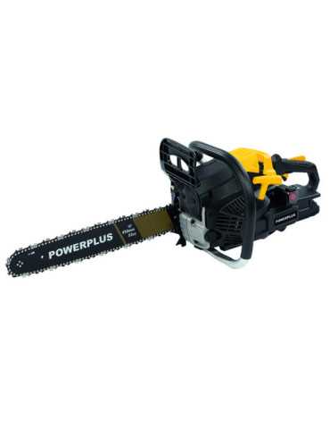 Motosierra Gasolina 53 cc / 45 cm Arranque Eléctrico POWERPLUS