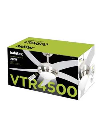 Ventilador de Techo LED VTR 4500 con Mando a Distancia HABITEX 2