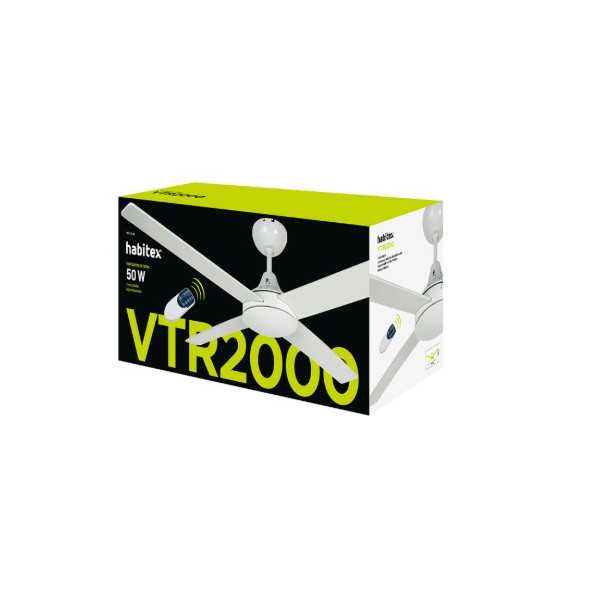 Ventilador de Techo VTR 2000 Blanco HABITEX