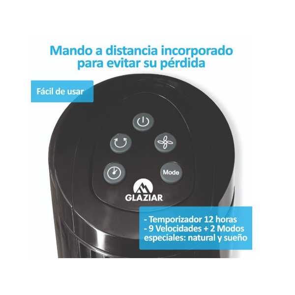 Ventilador Torre 2 en 1 Glaziar2 HJM