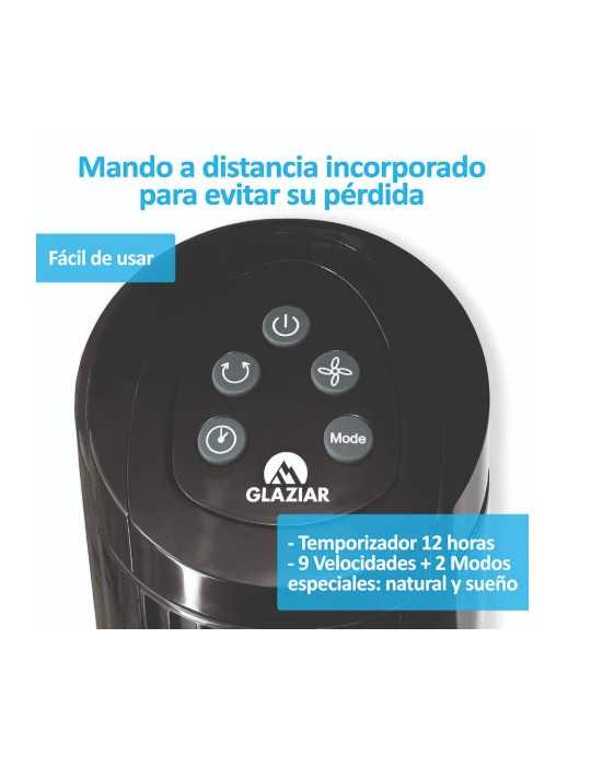 Ventilador Torre 2 en 1 Glaziar2 HJM