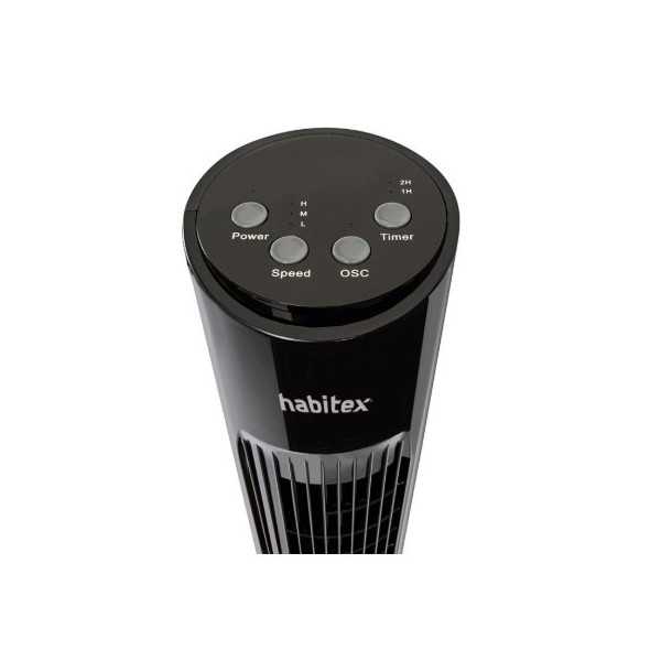 Ventilador Torre VT50 con Mando a Distancia HABITEX