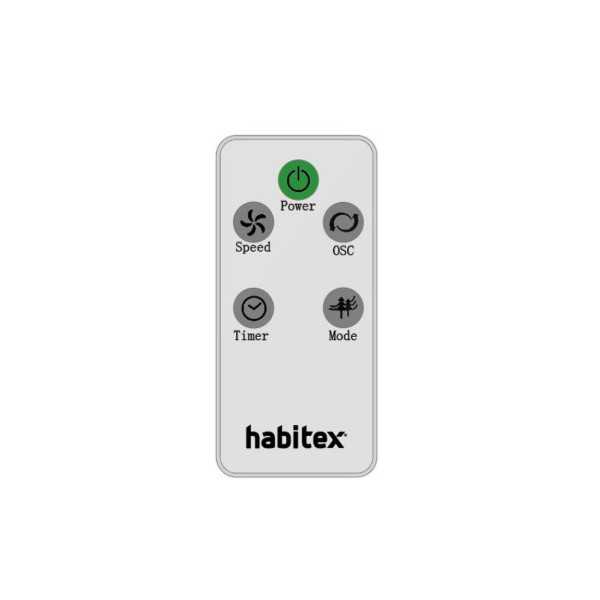 Ventilador Torre VT60 con Mando a Distancia HABITEX