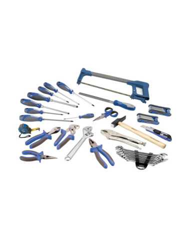 Maleta trolley de aluminio reforzada con 51 piezas de herramientas ALYCO 2
