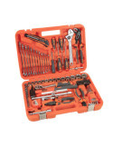 Juego combinado de herramientas en estuche de plástico de 113 piezas ORANGE ALYCO