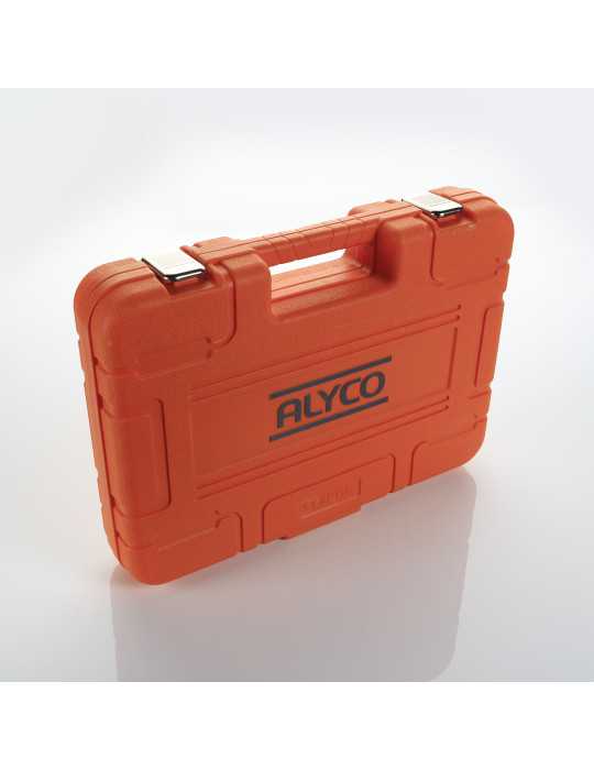 Juego combinado de herramientas en estuche de plástico de 113 piezas ORANGE ALYCO