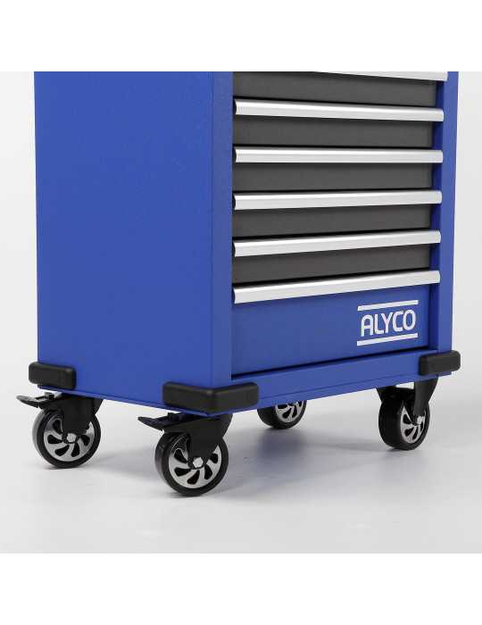 Carro metálico de 8 cajones ALYCO