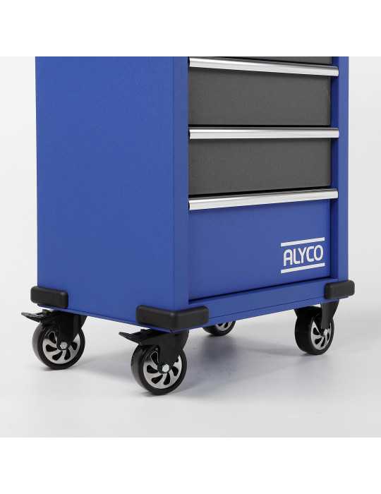 Carro metálico de 5 cajones ALYCO