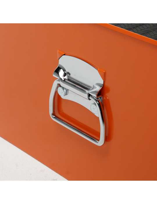 Arcón metálico de 3 cajones 667x439x269 mm ORANGE ALYCO
