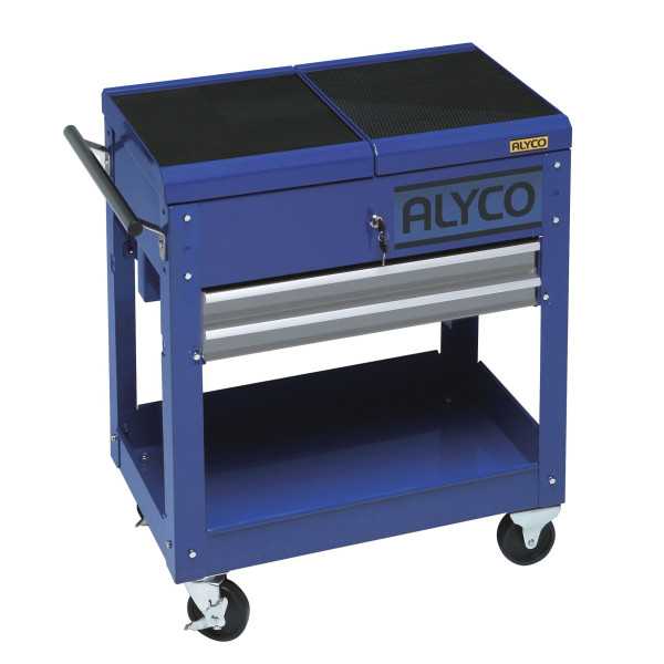 Carro de taller ligero de 3 cajones con apertura superior ALYCO