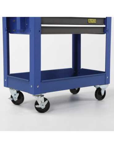 Carro de taller ligero de 3 cajones con apertura superior ALYCO 2