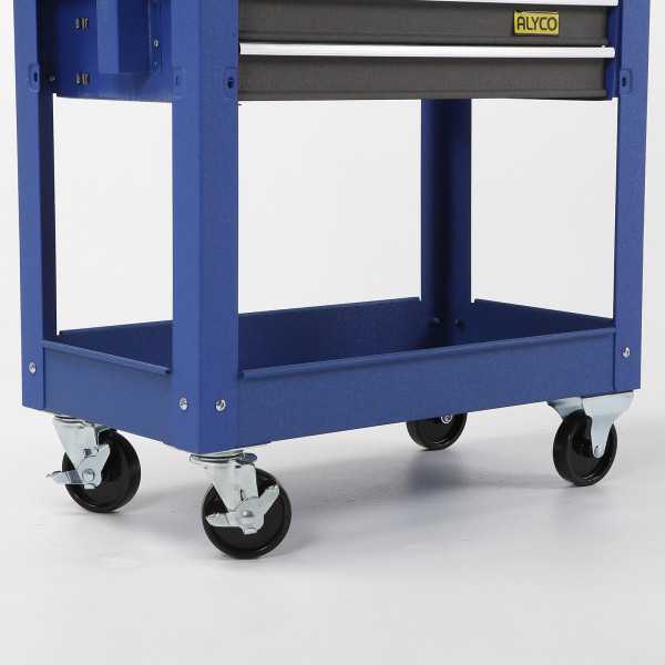 Carro de taller ligero de 3 cajones con apertura superior ALYCO